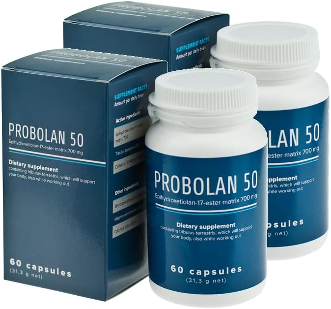 ☑️PROBOLAN 50 Original: 400% de refuerzo de testosterona, espectacular generación de masa muscular, conversión inmediata de grasa a músculo, Para más fuerza y rendimiento sexual (120 capsules)