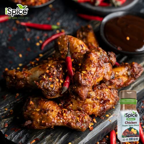 Ispice Salt-Free | Sugar Free | 100% Fat Free Pure Wellness Chicken Super Spice Blend thumb #6