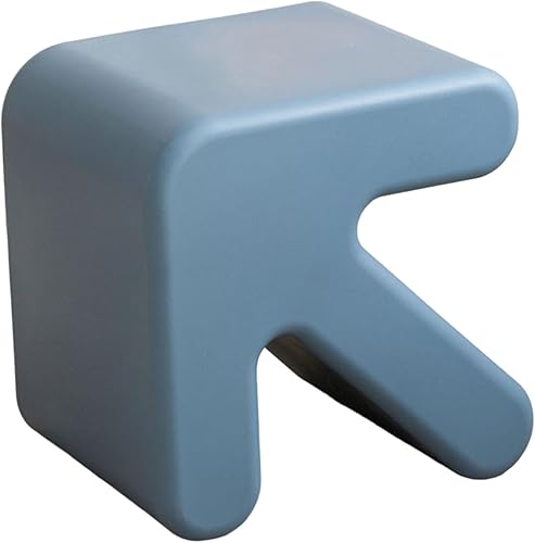 Miniatura 15 de Taburete de baja altura, taburete de sofá, moderno y creativo, diseño de flecha, multifacético, para niños, impermeable y protección contra