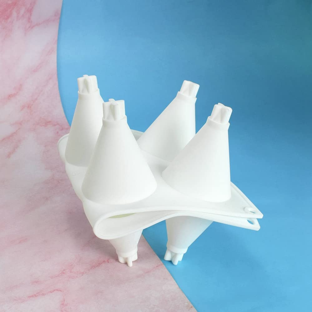 DUBENS 2 Stück Kiefer Kegel Kuchen Fondant Mold, Tannenzapfen Silikon