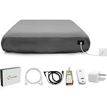 Grounding Fitted Sheet Kit Connect to the Earths Energy 15inch Depth Pocket Grounding Bed Sheets for Earthing