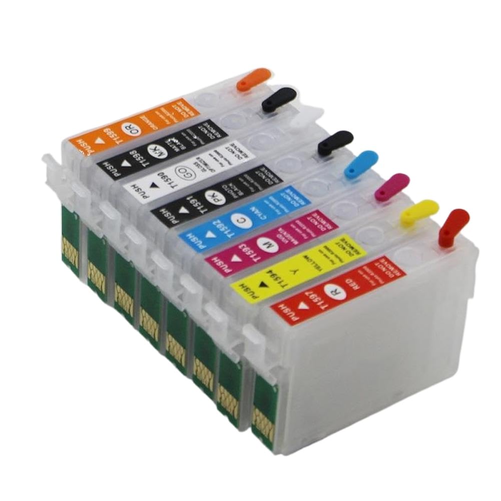 Cartucce Inchiostro Ricaricabili T159 159 Vuote Con Chip ARC Compatibili Con Epson R2000 CIS