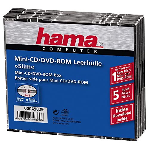 Hama Mini DVD/CD Disc Slim Case