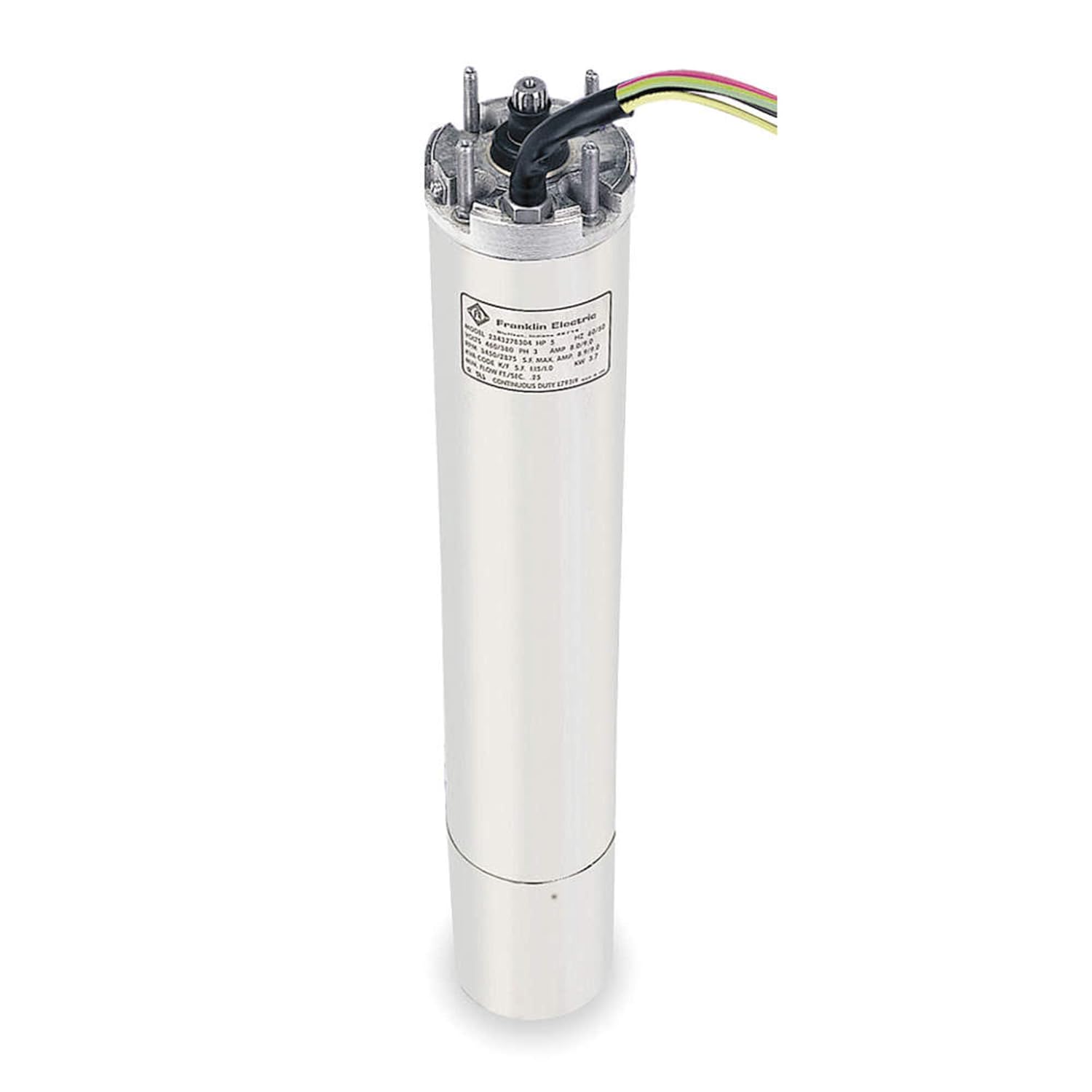 Subm Pump Mtr, 3 Ph, 3 HP, 460V, 4 In, 3 Wire