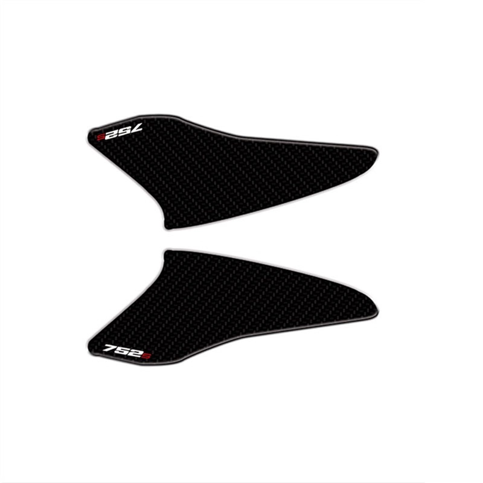 Protezione adesiva Moto Rilievo Del Carro Armato Carburante Della Protezione Decalcomania Caso In Fibra Di Carbonio Per Benelli 752 S(Black 5)
