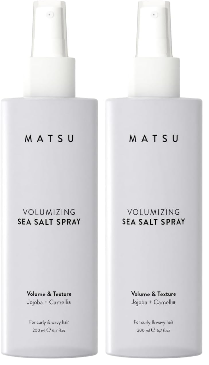 Matsu Professional Volumizing, Deniz-Tuzu Hacim Bakım Spreyi, 200 Ml (2 paketi)