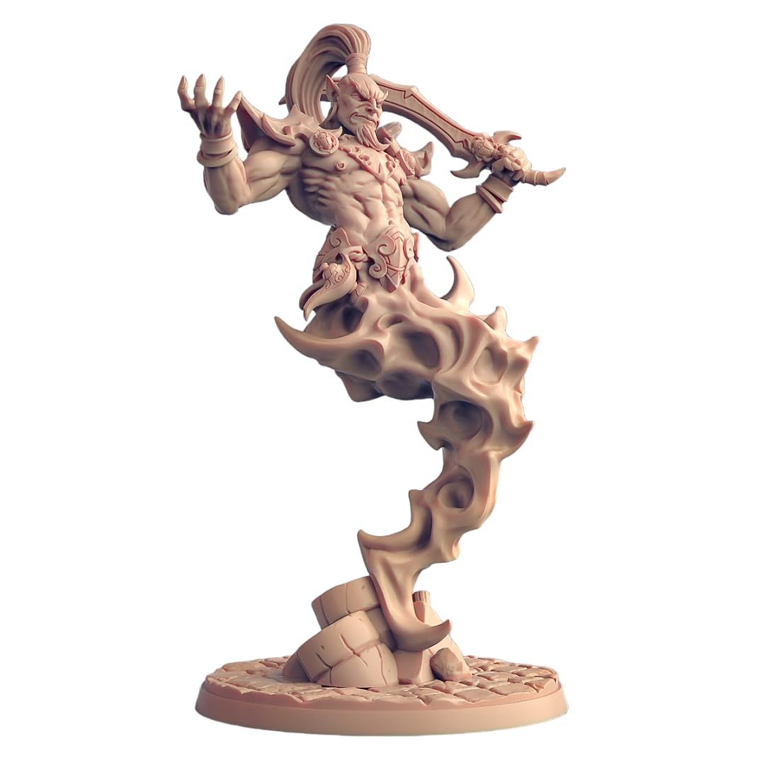 Djinn Alzakhm Miniature | Artisan Guild | Tabletop TTRPG Fantasy Gaming Miniatures