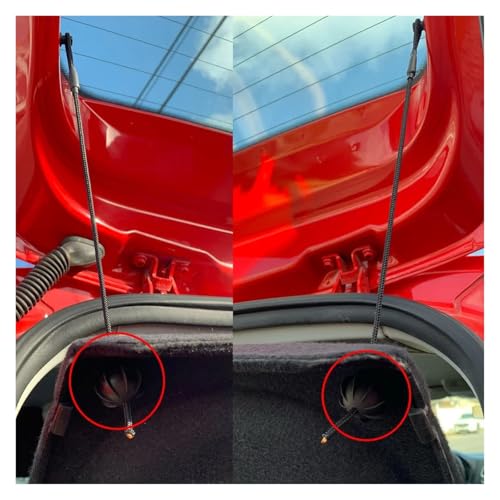 Sangle fixation tablette arrière Opel Mokka X cordon pivotant coffre - 6