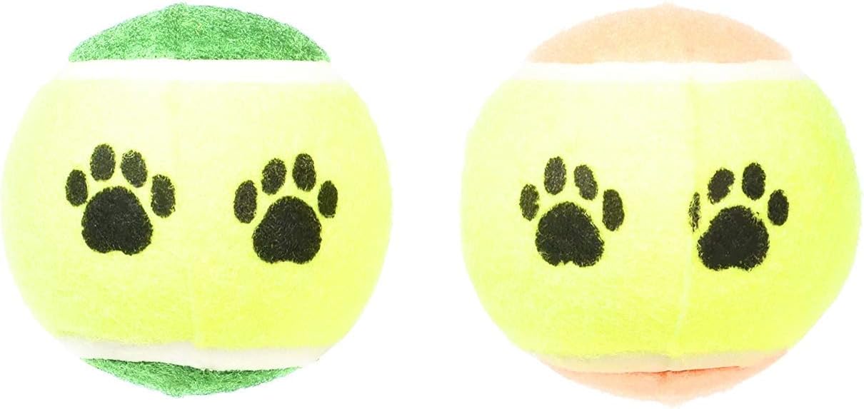 Greenbrier Kennel Club Tennis Ball Dog Toys, 2pk