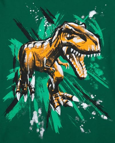 The Children's Place,Boys,Dino Long Sleeve Graphic T-Shirts,Multipacks,Dino Lightning/Dino Sketch 2-Pack,X-Large2