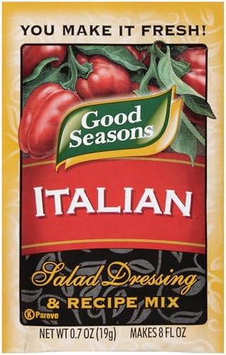 Good Seasons Seasoning Mix, Italian Dressing & Recipe, 0.7 oz Packet