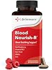 LifeSeasons Blood Nourish-R - Suplemento para Deficiencia de Hierro - Apoya Anemia, Fatiga y Mareos - Sin Estreñimiento - Formador de Sangre - Hierro, Raíz de Remolacha, Alfalfa, Frambuesa y Vitamina B-12-60 Cápsulas Cápsula 60 Count (Pack of 1) 1