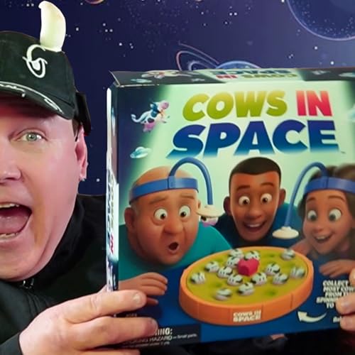 COWS IN SPACE Game Unboxing, Assembly and Review! &ndash; Dandy Fun House episode 57