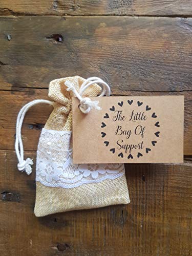 Hewson's Gifts The Little Bag of Support - Unusual and Touching Gift to Show You are Thinking of Someone Going Through a Difficult Time or A Loss. Gift to Express Sympathy or Condolences