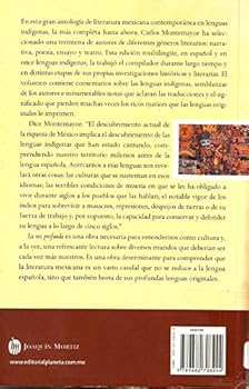 Paperback La Voz Profunda: Antologia De Literatura Mexicana En Lenguas Indigenas (Spanish Edition) [Spanish] Book