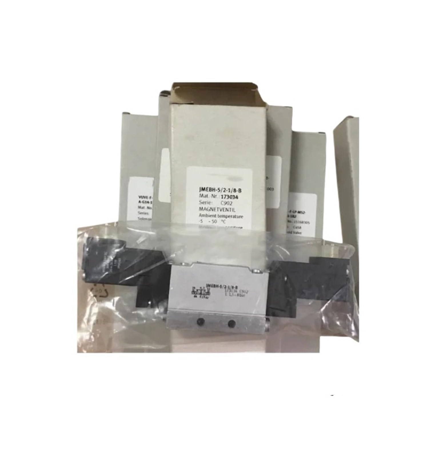 Tkgmgtn Jmebh-52-18-B 173034 1Pc Solenoid Valve Jmebh-5/2-1/8-B 173034 Mebh-5/2-1/8-B 173004(Jmebh-52-18-B 173034)