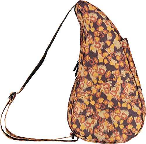 AmeriBag 17" Print Crossbody Sling Healthy Back Bag (Spotted Leopard)2