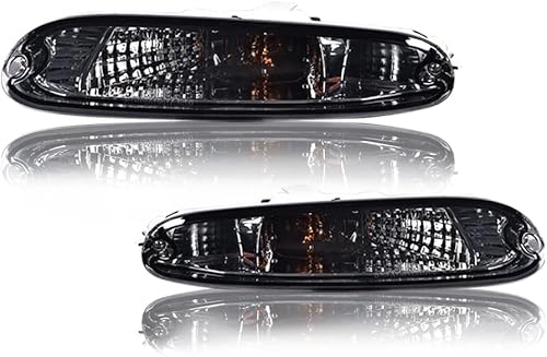 G-PLUS GPLUS - Luces de señal para parachoques delantero compatibles con Mazda MX-5 Miata 1990-1997, luz de señal de estacionamiento montada en