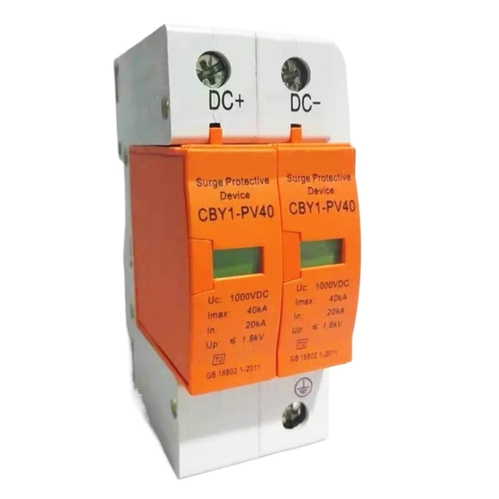 Parafoudre DC 800V 2P à haute capacité de décharge 20-40 KA