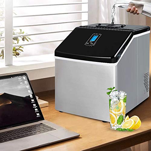Máquina de hielo de sobremesa 24 cubos lista en 12-20 min miniatura 2