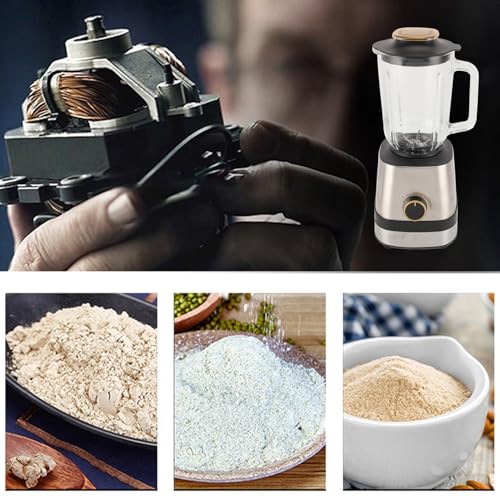 Power Blender, 600 W Standmixer mit 6 Edelstahlklingen, 1,5 L Glaskrug, 3 Geschwindigkeiten Einstellbar, Multifunktionales Mixer-Mahlwerk für Säfte, Babynahrung, Nahrhafte Rezepte 7 Power Blender, 600 W Standmixer mit 6 Edelstahlklingen, 1,5 L Glaskrug, 3 Geschwindigkeiten Einstellbar, Multifunktionales Mixer-Mahlwerk für Säfte, Babynahrung, Nahrhafte Rezepte