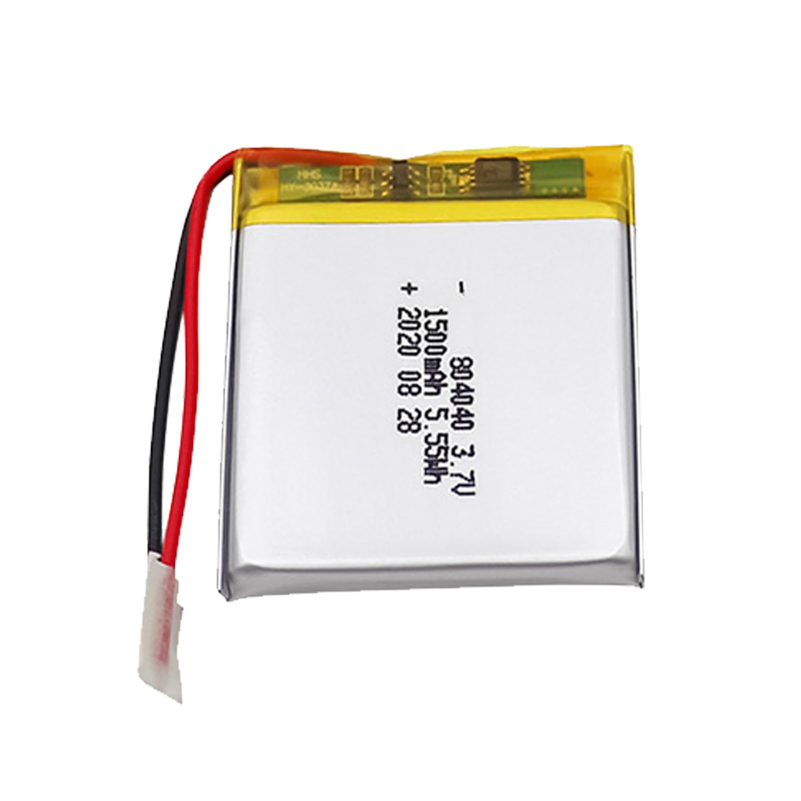 Amazon.com: HRYHWASE Lithium Polymer Battery 3.7V 1500mAh 804040