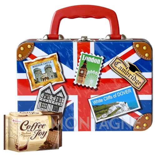 Churchill's (チャーチル) イングリッシュトフィー キャラメル 缶入り イギリス 海外 お菓子 【コーヒージョイ付き】 トランク缶のサムネイル