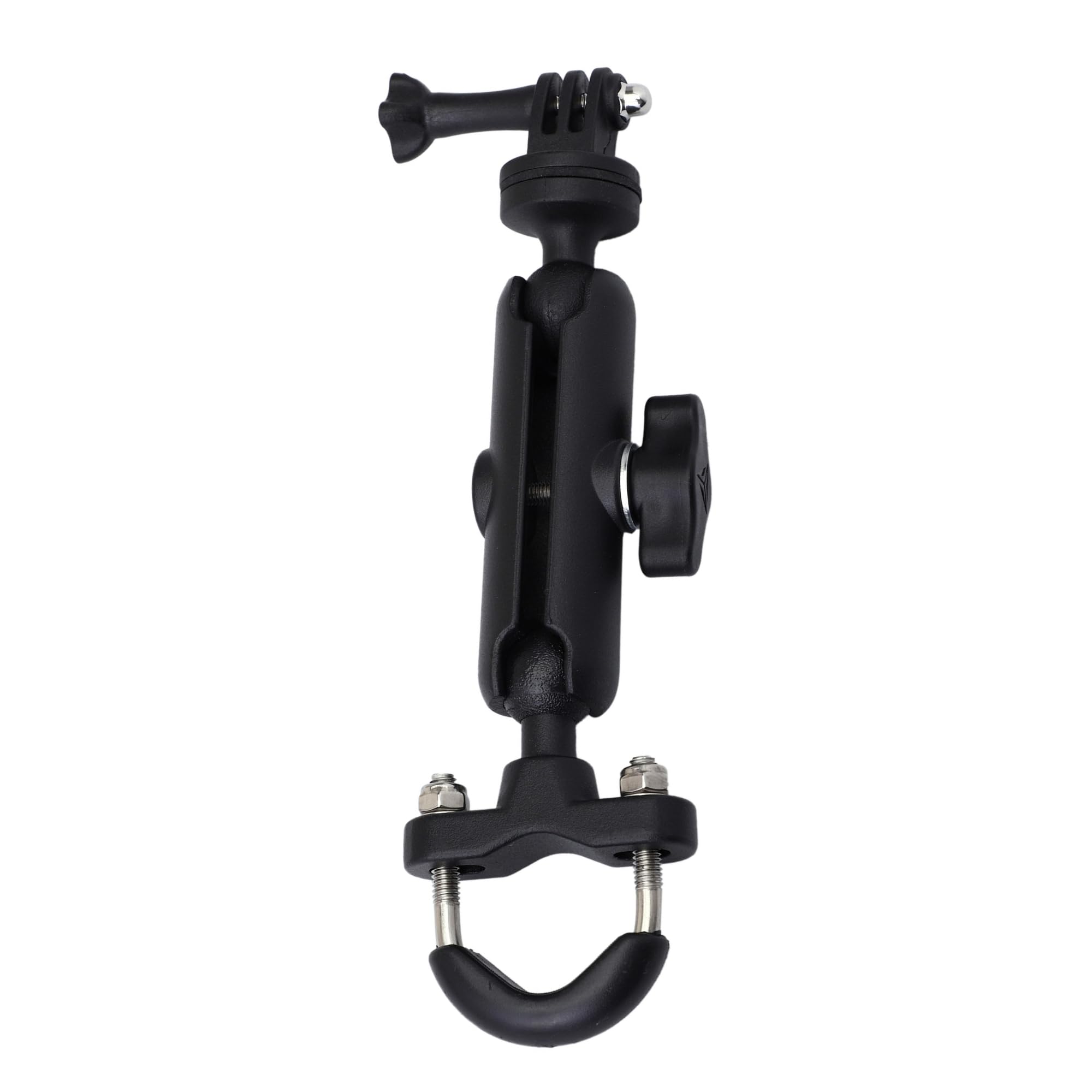 yellowfin Action Camera Aluminium Alloy Holder Compatible With Gopro Bike Mount With Two 360° Rotational Angle For Bike Motorcycle And Bicycle (Handlebar Attachment)-picture-12