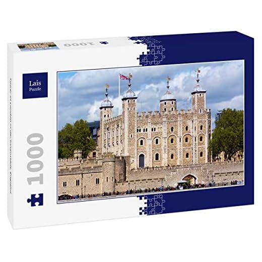 Lais Puzzle Tower of London i staden, England 1000 delar