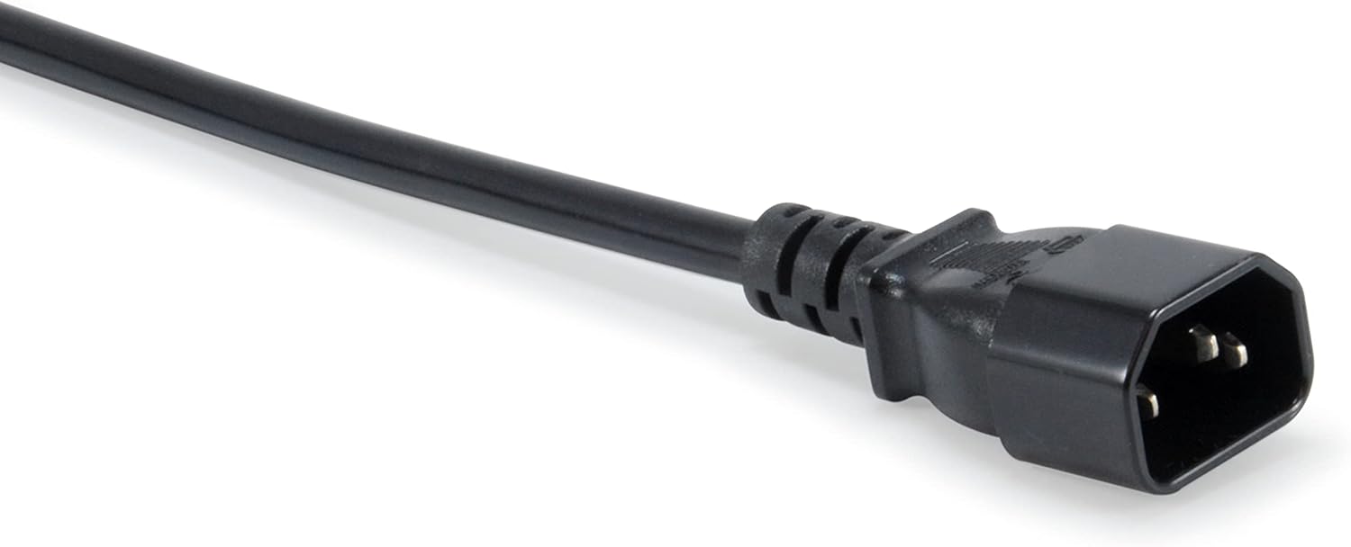 Equip 33310 Power Distribution Unit 8 AC Output 1U, Black