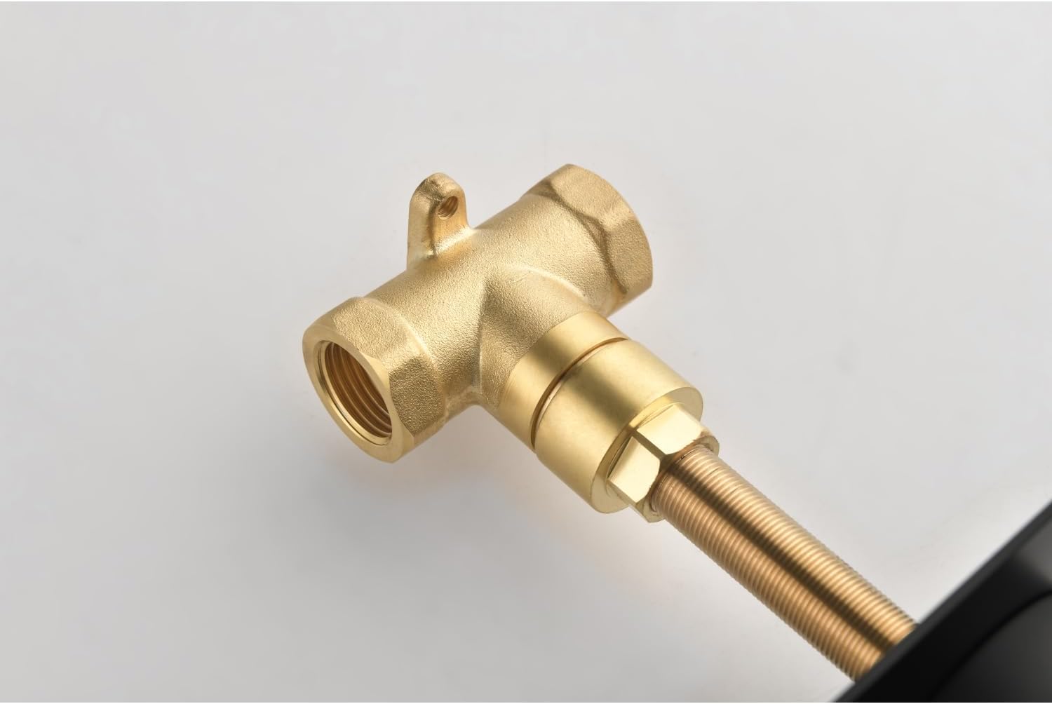3/4" Cast Metal Volume Control Valve - Adjustable Brass Handle 3-Piece Master Shower Valve