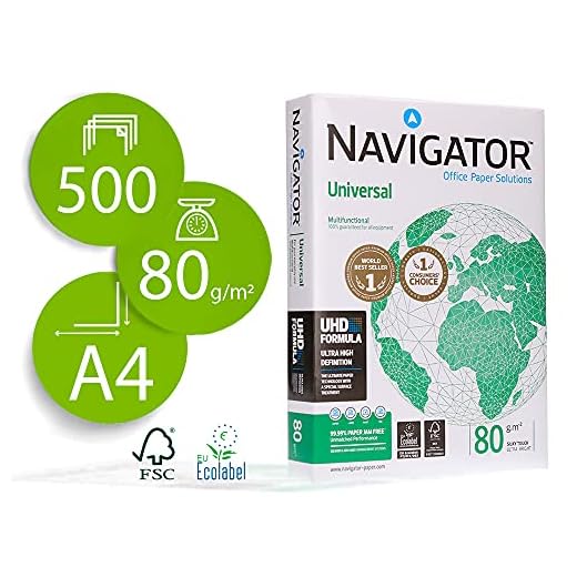 Navigator Universal – A4, 80 g/m², 500 feuilles, blanc