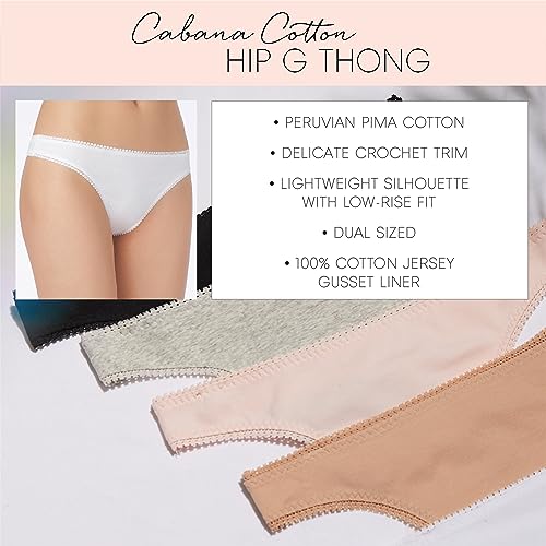 OnGossamer Women's Cabana Cotton Hip G 3 Pack2
