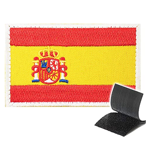 INFANTRYPRO PATCH Espagne Ecusson Espagne Drapeau Ecusson Scratch Espagne - Patch Police Gilet lesté Patch Airsoft replique, Gilet tactique airsoft, sac a dos militaire, Patch militaire Espagne Cover