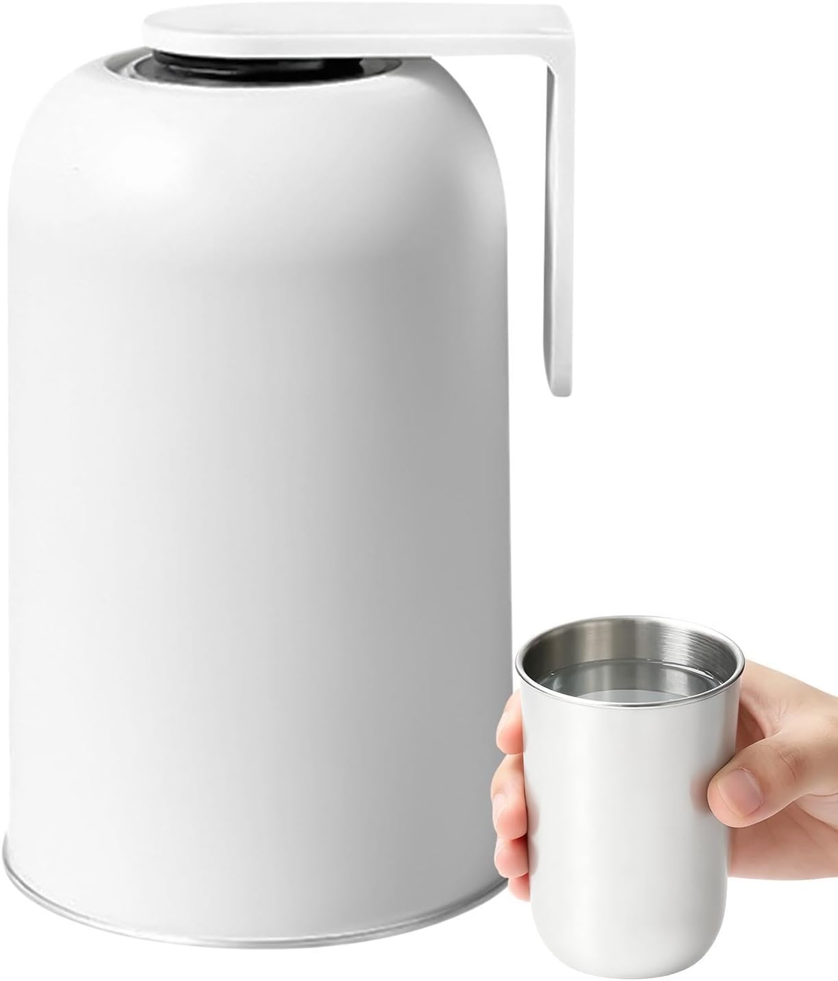 Wall Mount Mouthwash Cup 350ml Reusable Wall Mounted Stainless Steel