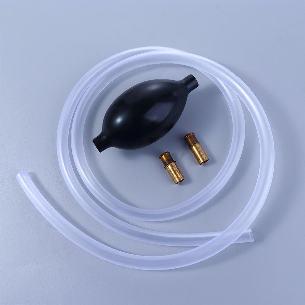 Pompe Siphon Manuelle - Transfert Carburant, Eau, Huile - Débit 6,5L/min - Pour Jardin Et Garage