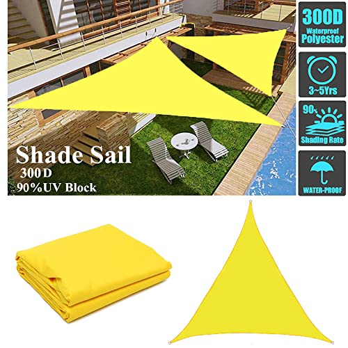 Voile d'ombrage de jardin BrolEo haute densité triangulaire