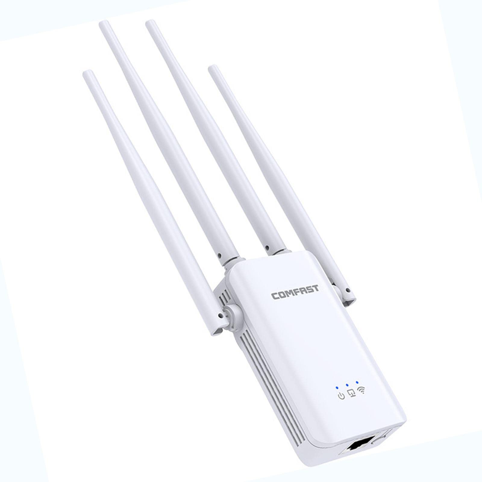 3 in 1 WiFi Range Extender Wall Plug 2.4Ghz Single Band 300Mbps for Home-image-16