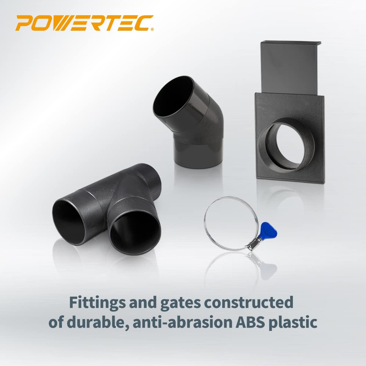 POWERTEC 70200 2-1/2" Three-Machine Dust Collection Kit