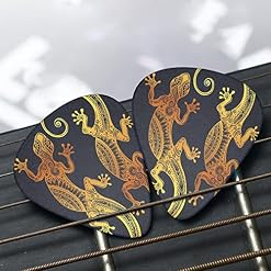 Médiators Guitare 12-Pack Gecko Lézards Médiators Guitare Électrique Guitare Acoustique Diverses Guitares - Les Beatles, Paul McCartney, John Lennon, RIngo Starr, George Harrison Médiators Guitare 12-Pack Gecko Lézards Médiators Guitare Électrique Guitare Acoustique Diverses Guitares – Image 6