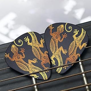 Médiators Guitare 12-Pack Gecko Lézards Médiators Guitare Électrique Guitare Acoustique Diverses Guitares - Les Beatles, Paul McCartney, John Lennon, RIngo Starr, George Harrison Médiators Guitare 12-Pack Gecko Lézards Médiators Guitare Électrique Guitare Acoustique Diverses Guitares – Image 6