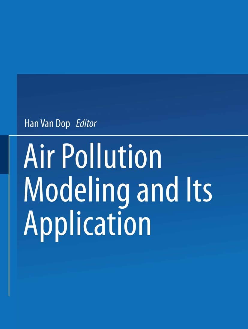 Air Pollution Modeling and Its Application VII (Nato Challenges of Modern Society)