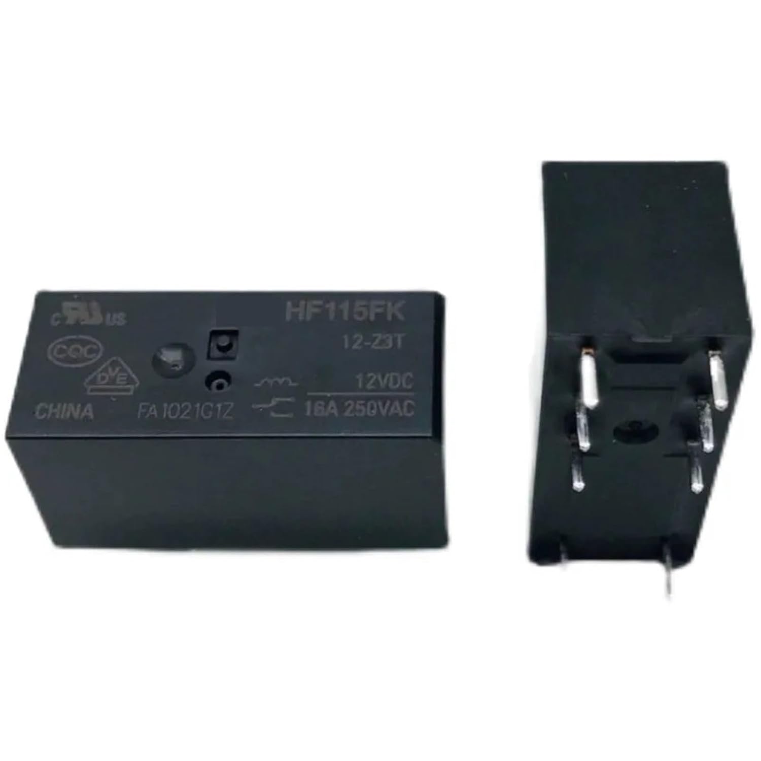 HF115FK-5-Z3T HF115FK-12-Z3T HF115FK-24-Z3T 5VDC 12VDC 24VDC Group Conversion 8Pin 16A250VAC Relay 1Pcs(HF115FK-12-Z3T 12VDC)