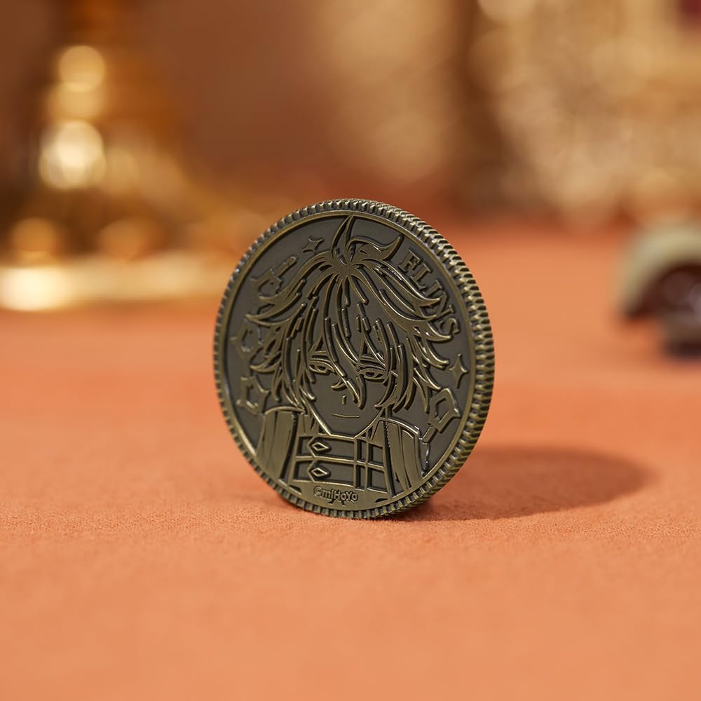 Genshin Impact Flins Decision Coin Necklace Set - Image 5