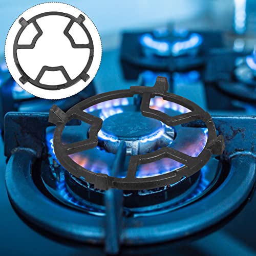 SOLUSTRE Wok Anel Wok Rack Queimador de Forno a Gás Grelha de Ferro Fundido Antiderrapante Fogão Que