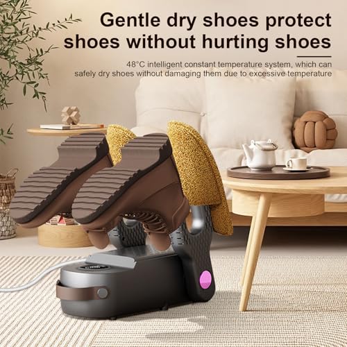 4 Arms Boot Dryer Shoe Dryer with Timer and Antibacterial Function Socks Glove Dryer Shoe Care Products Football Boot Dryer UK Boot Warmers Trainer Dryers Shoe Drier - Image 2
