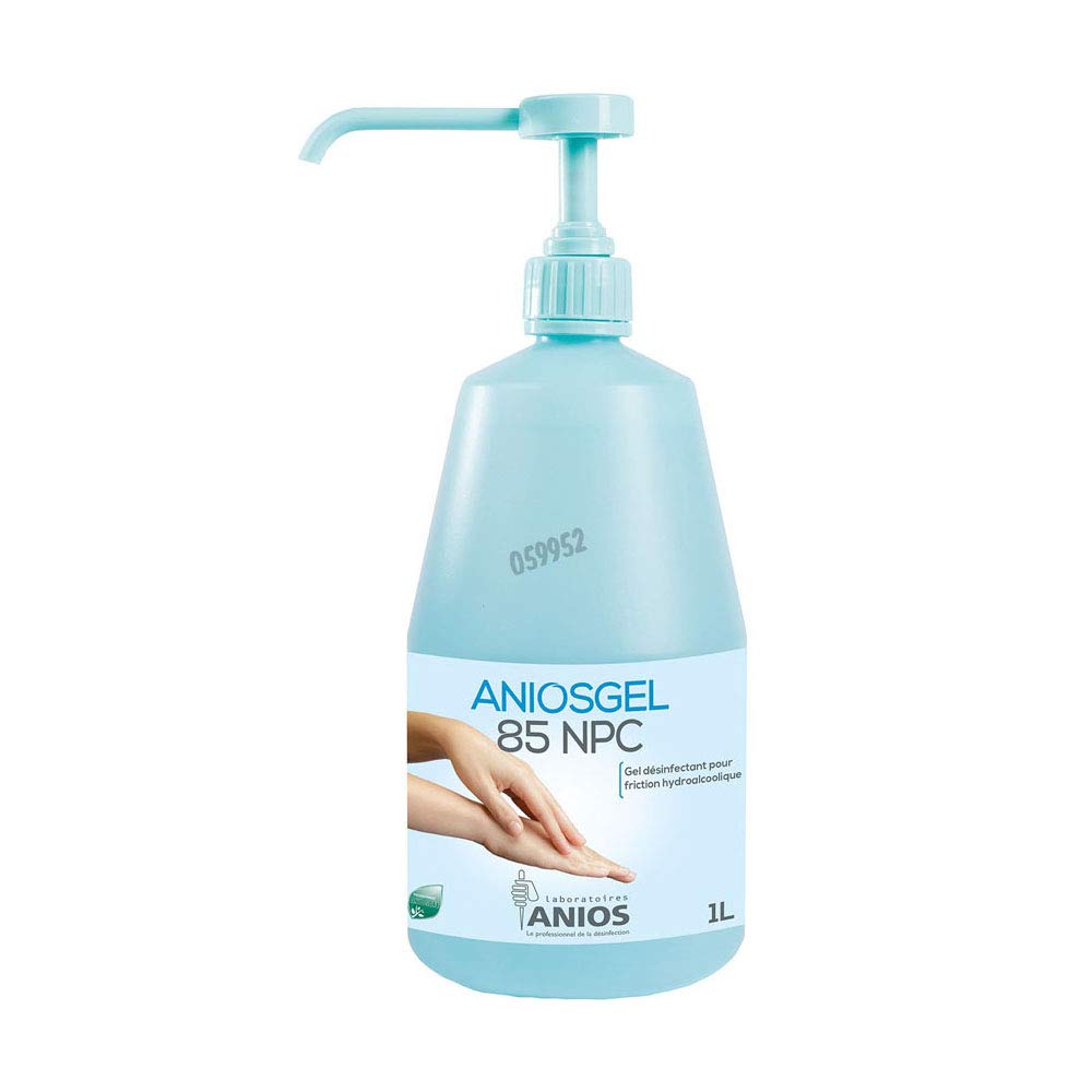 Anios 1644763 85 NPC Aniosgel 1L, Pompe 3Ml, Bleu