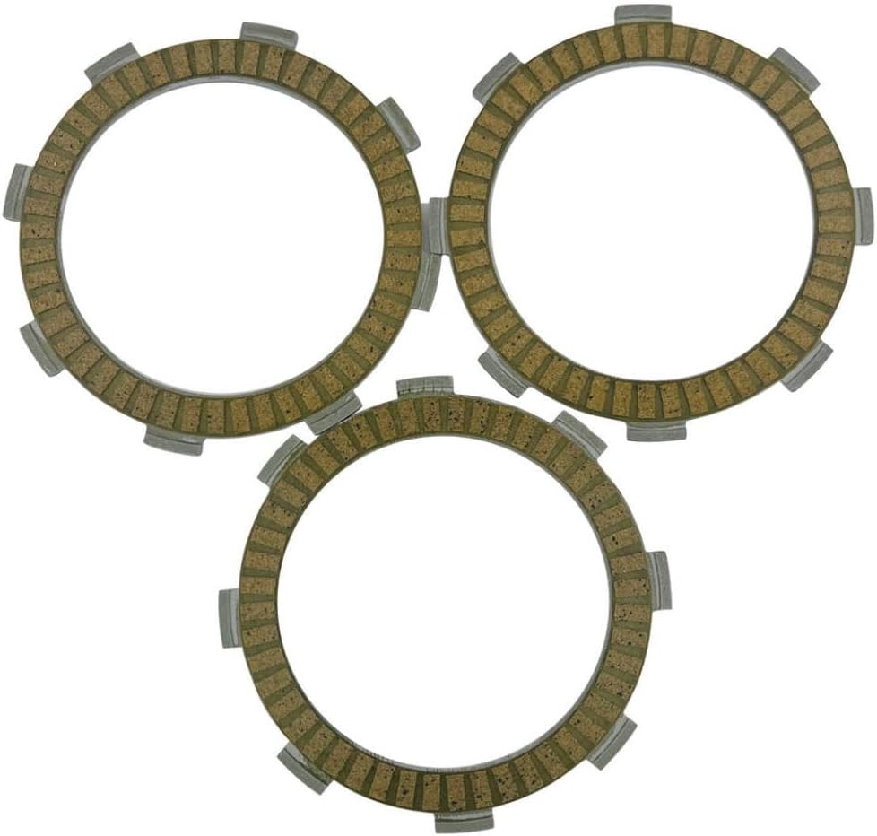 3pcs Universal Fit Motorcycle Clutch Disc Plates Compatible With AR50 1982 Aftermarket Replacement