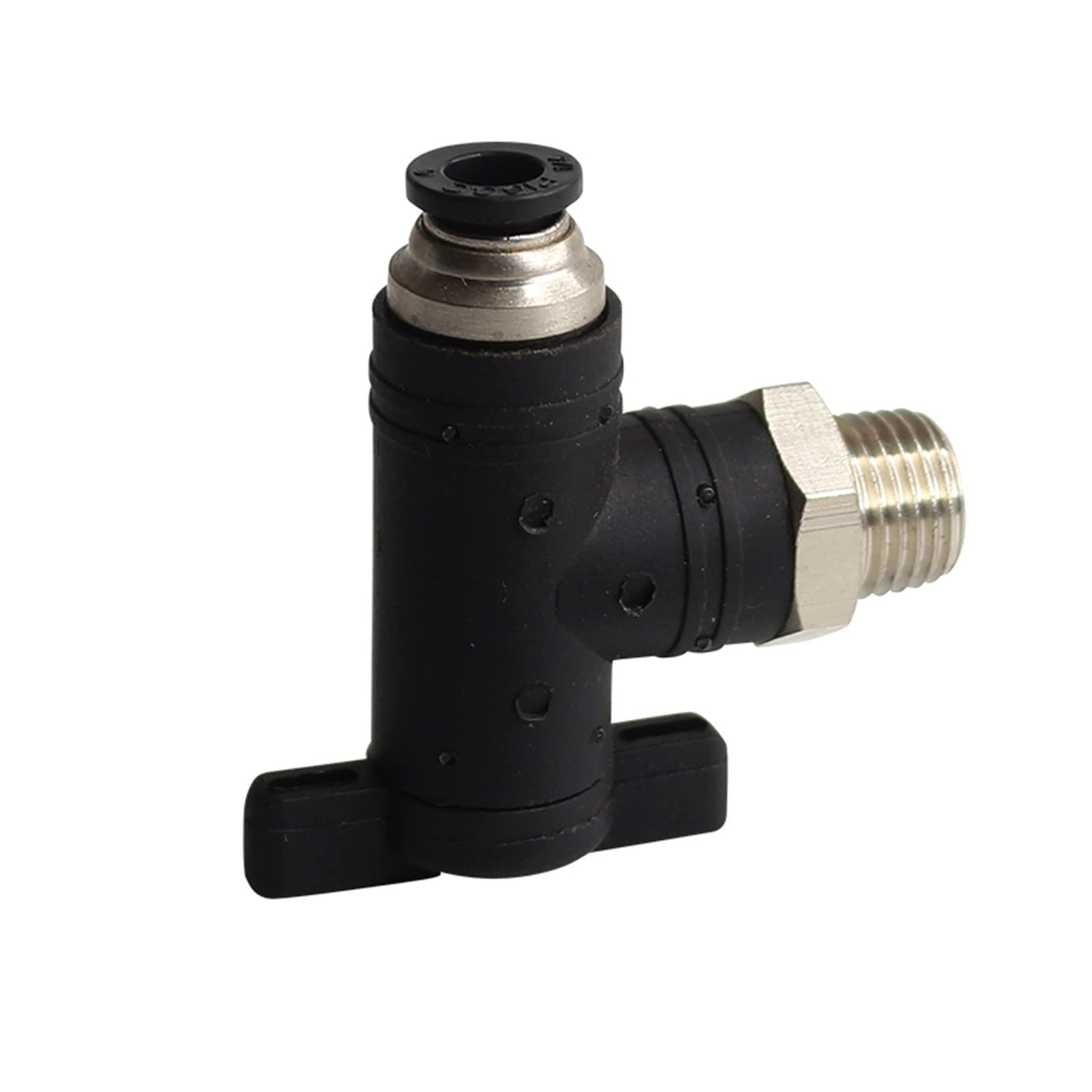 Ręczny zawór odcinający Złączki pneumatyczne Szybkozłączka do węży 4 6 8 10 mm M5 1/8 1/4 1 sztuka(10-02 10 mm rura)