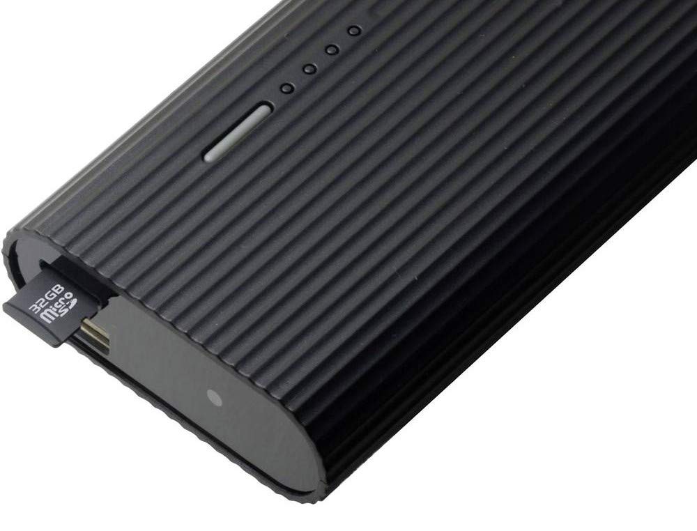Technaxx Power Bank 6000mAh mit Full HD-Kamera TX-92, Powerbank mit Überwachungs- und Spionkamera